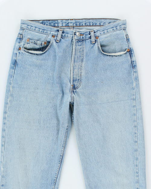 Vintage Levi's 501 Light Wash Denim Jeans - W32 L32