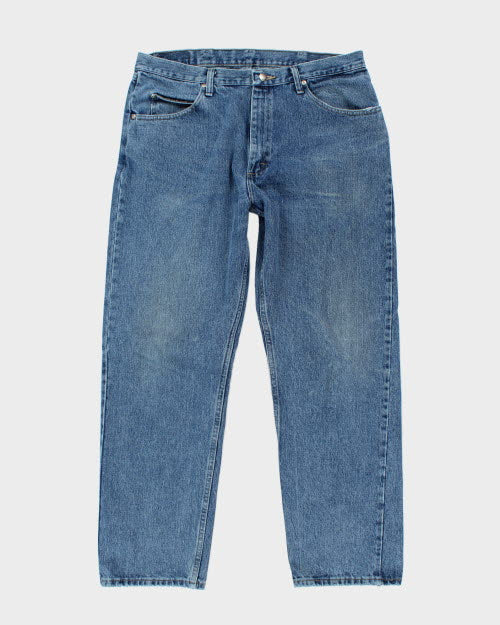 Vintage Wrangler Relaxed Fit Medium Wash Jeans - W34 L29