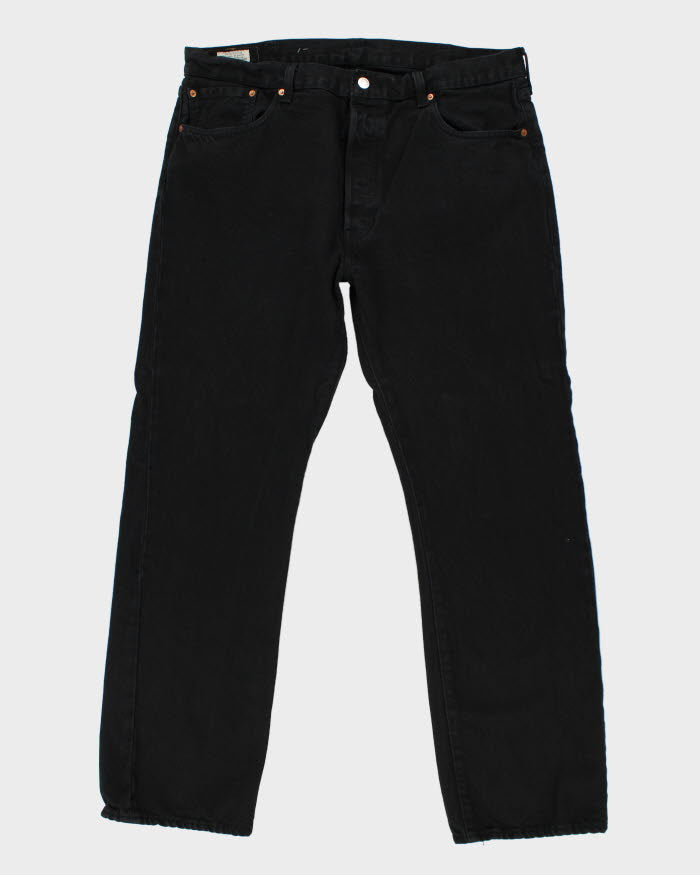 Vintage 90's Levi's 501 Black Dark Wash Jeans - W36 L32 – Rokit