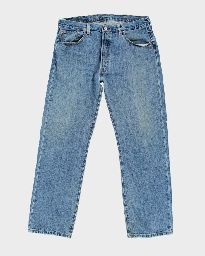 Vintage 90's Levi's 501 Medium Wash Jeans W34 L31 – Rokit