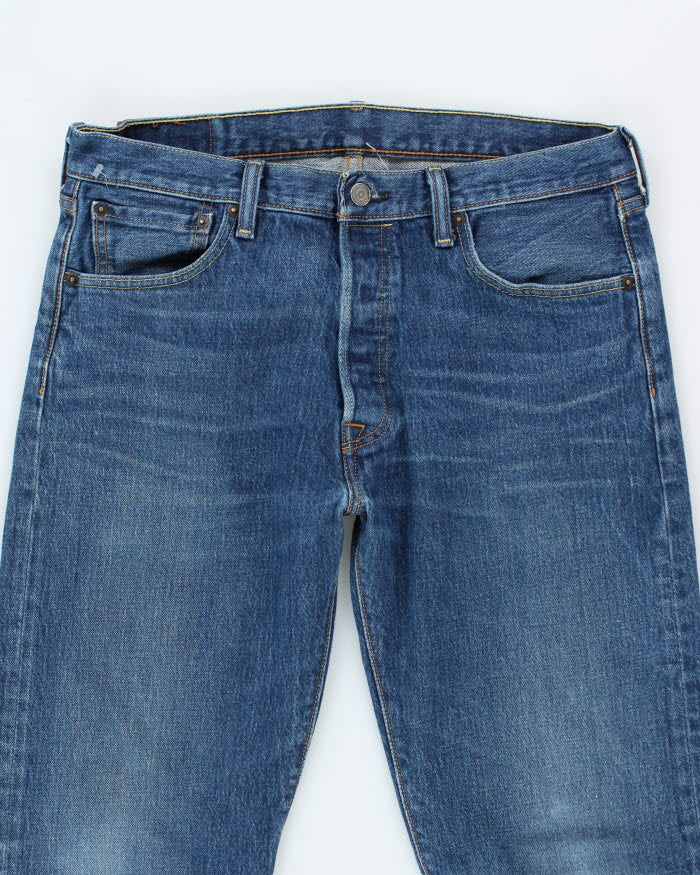 Vintage 90's Levi's 501 Dark Wash Jeans - W32 L30