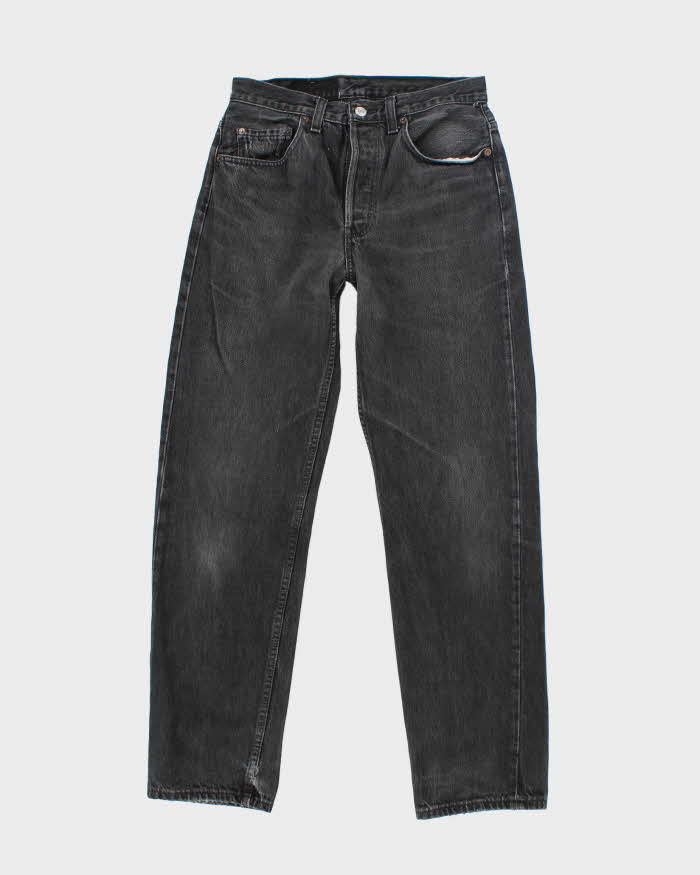 Vintage Levi's 501 Grey Stone Wash Denim Jeans - W28 L28