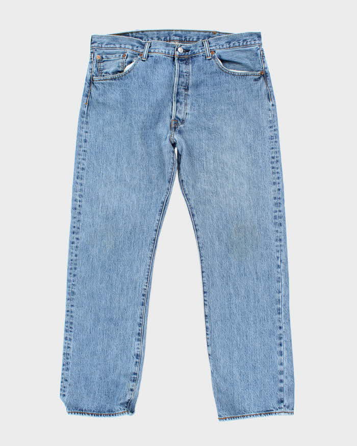 Vintage Levi's 501 Blue Light Wash Denim Jeans - W36 L30