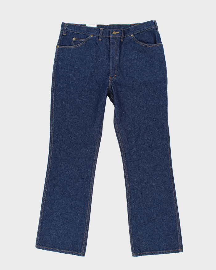 Vintage 90's Lee Bootcut Riders Dark Wash Denim Jean - W36 L32 – Rokit