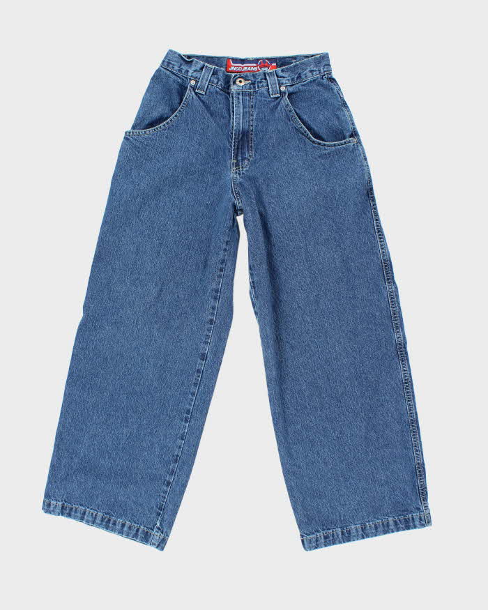 Vintage JNCO Wide Leg Dark Wash Denim Jeans W28 L28