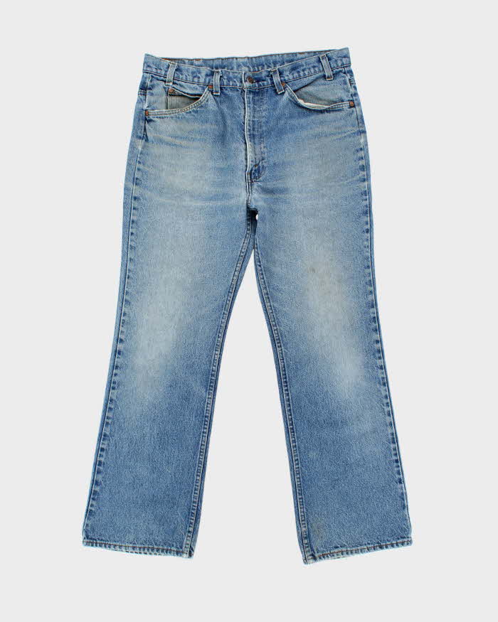 Vintage 1980s Levi's 517 Orange Tab Bootcut Jeans - W34 L30 – Rokit