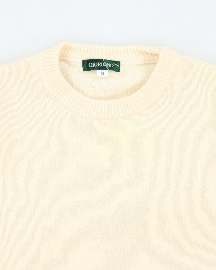 Vintage Giordano Lambswool Jumper - M