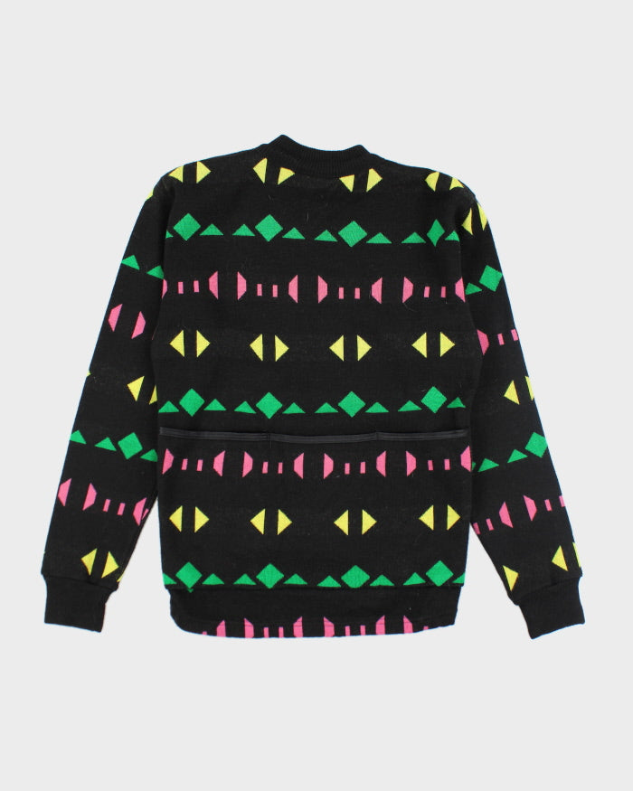 Vintage Santini Quarter-zip Wool Blend - M