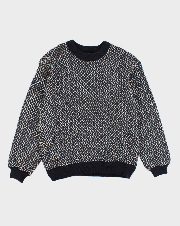 Vintage Kettle Creek Wool Blend Chunky Knit Jumper - M