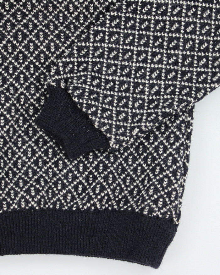 Vintage Kettle Creek Wool Blend Chunky Knit Jumper - M