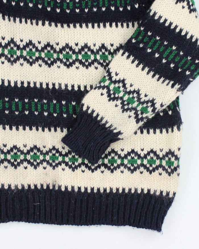 Vintage Grigoropoulous Brothers Olympic Knit Jumper - L