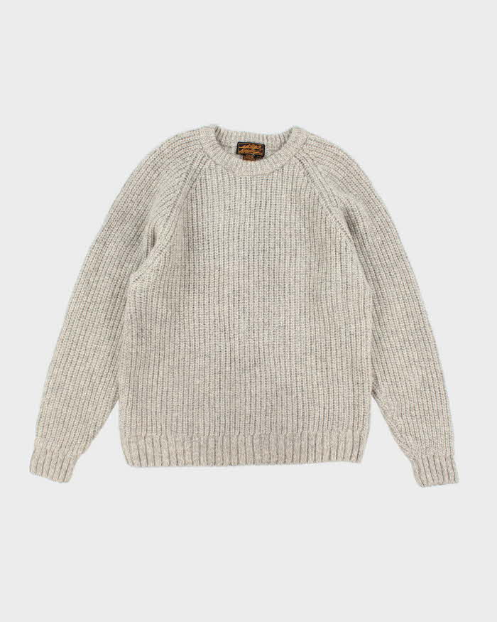 Vintage 90's Eddie Bauer Heavyweight Chunky Knit Jumper - M – Rokit