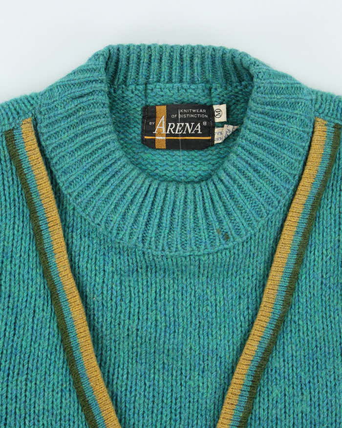 Vintage Arena Wool Blend Jumper - M