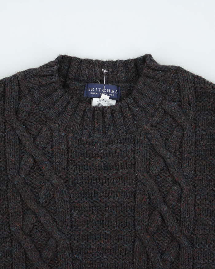 Vintage Britches Chunky Wool Jumper - L