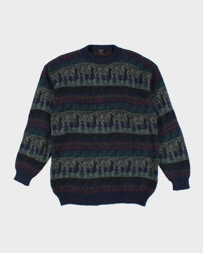 Vintage Archoi's Alpaca Chunky Knit Jumper - L