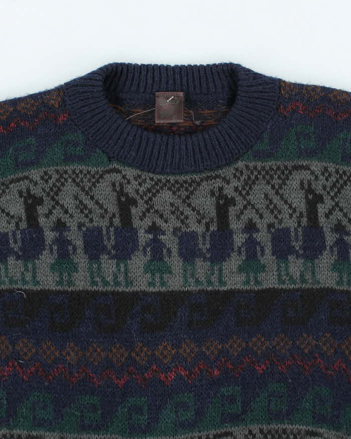 Vintage Archoi's Alpaca Chunky Knit Jumper - L