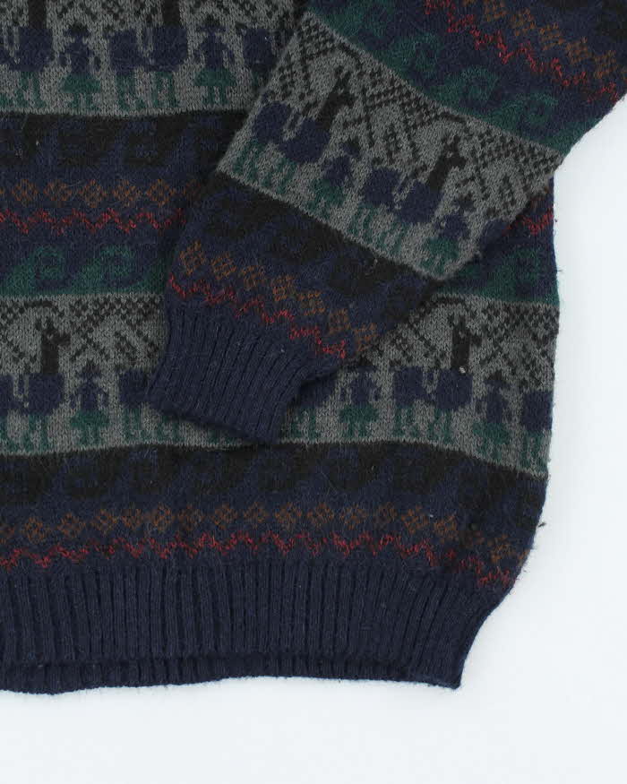 Vintage Archoi's Alpaca Chunky Knit Jumper - L