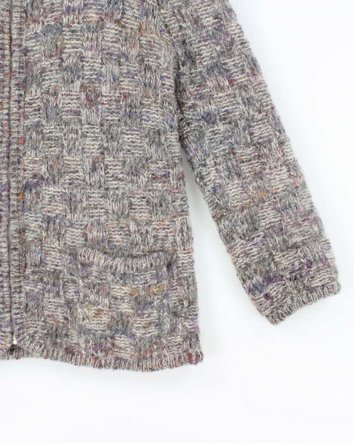 Vintage 70s Nordstrom Wool Zip-up Jumper - S