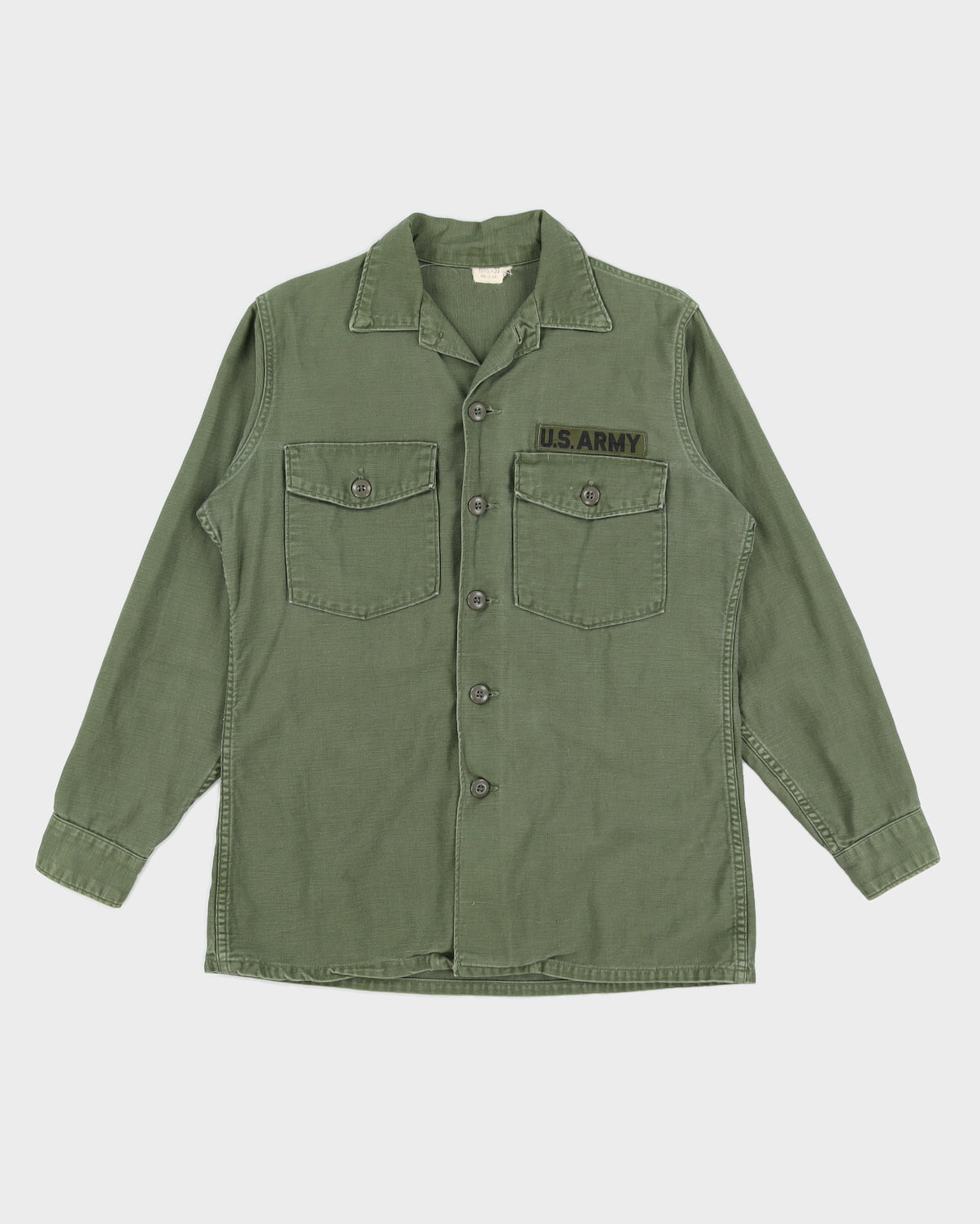 60'er vintage us army skjorte - m – Rokit