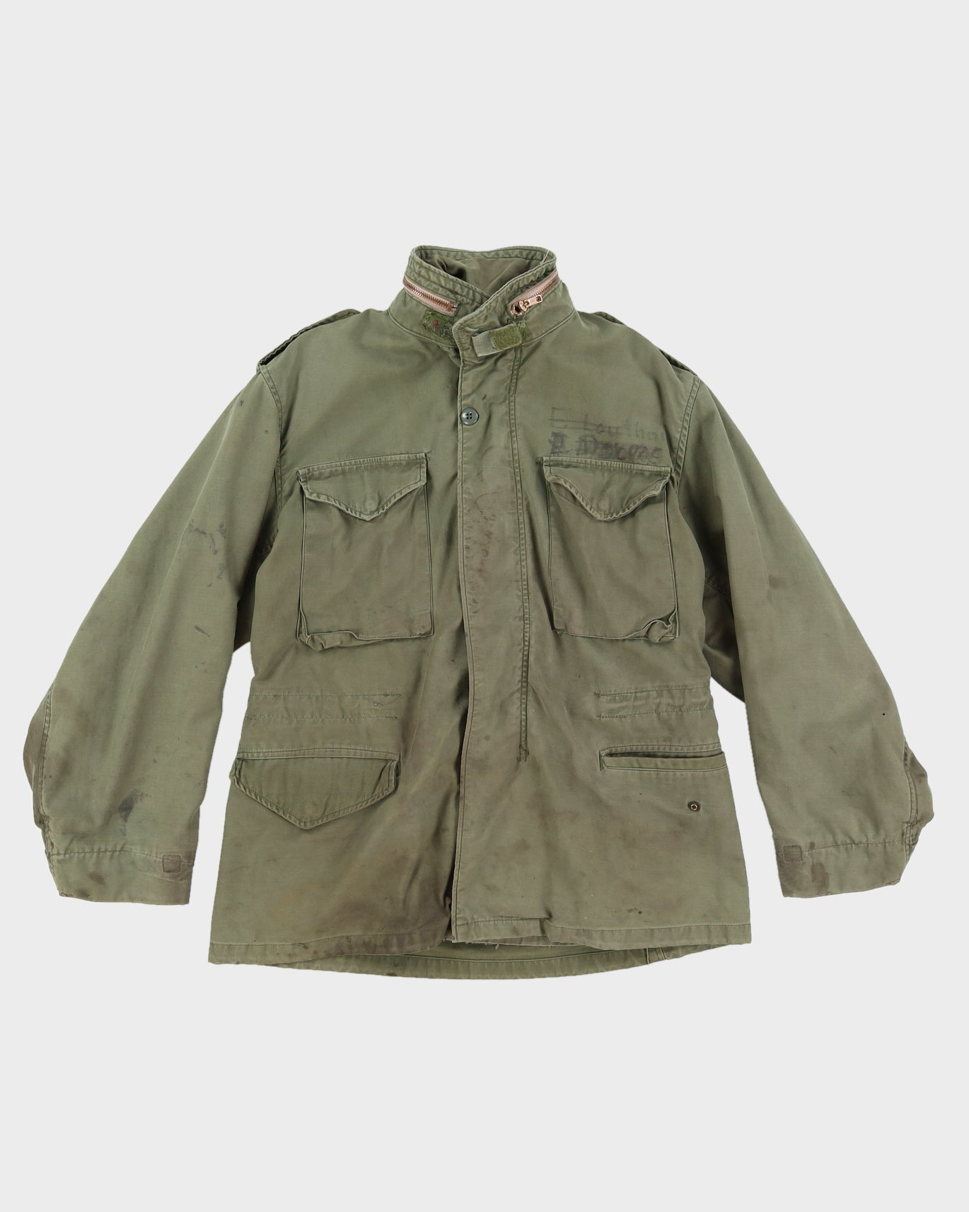 70s Vintage US Army M65 Field Jacket M - Main Image