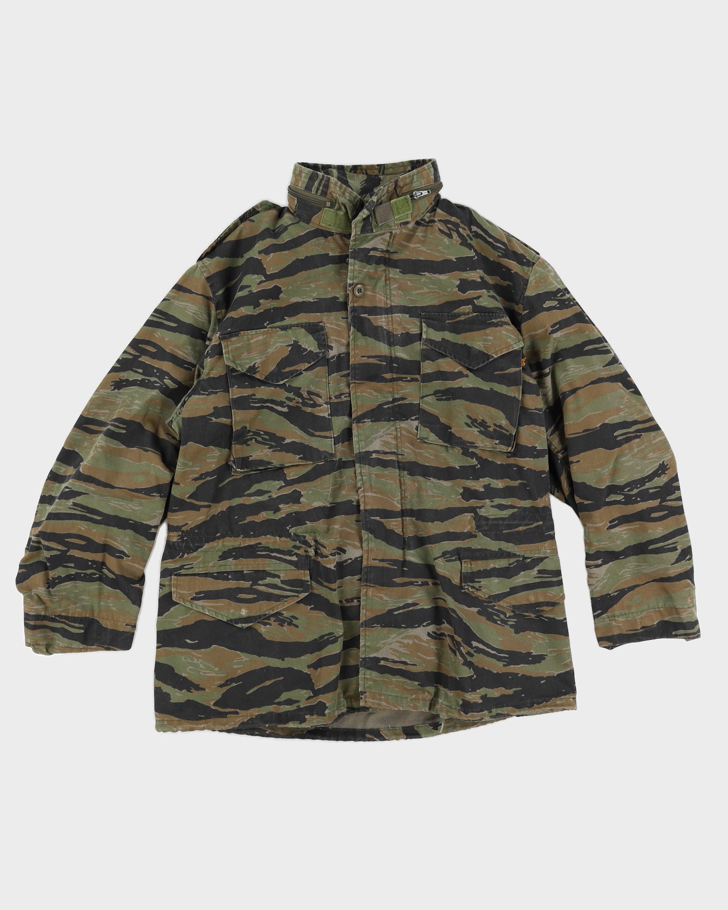 90s Alpha Tigerstripe M65 Field Jacket - M – Rokit