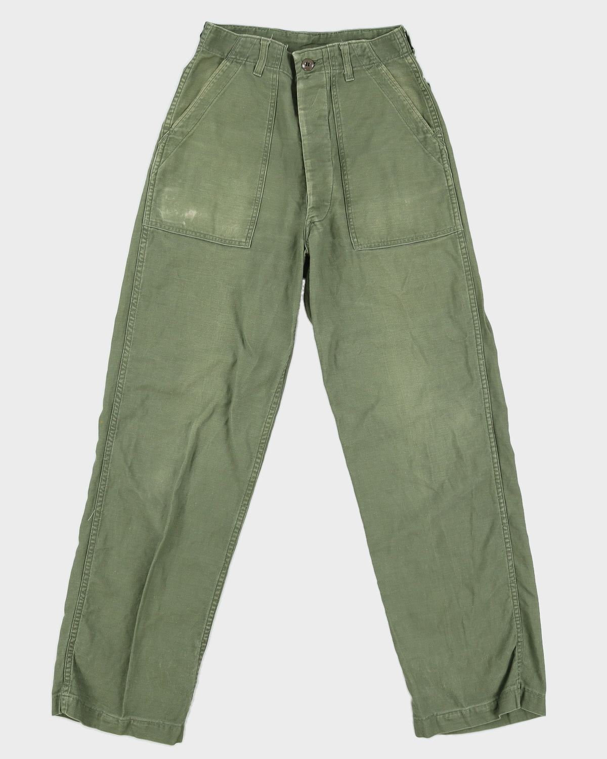 60s US Army OG-107 Sateen Trousers - 28x32 – Rokit