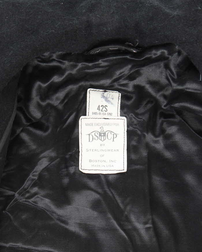 60s Vintage US Navy Pea Coat - Large