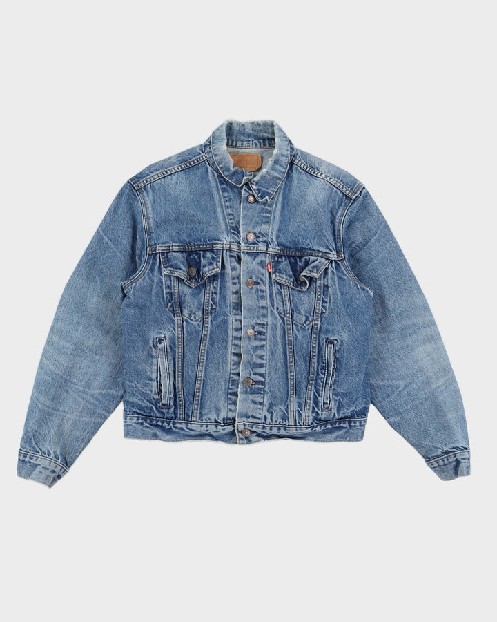 Vintage 70s Levi's Medium Wash Denim Trucker Jacket - S