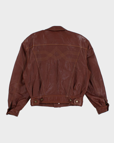 Vintage 90's Valentino Leather Jacket - L