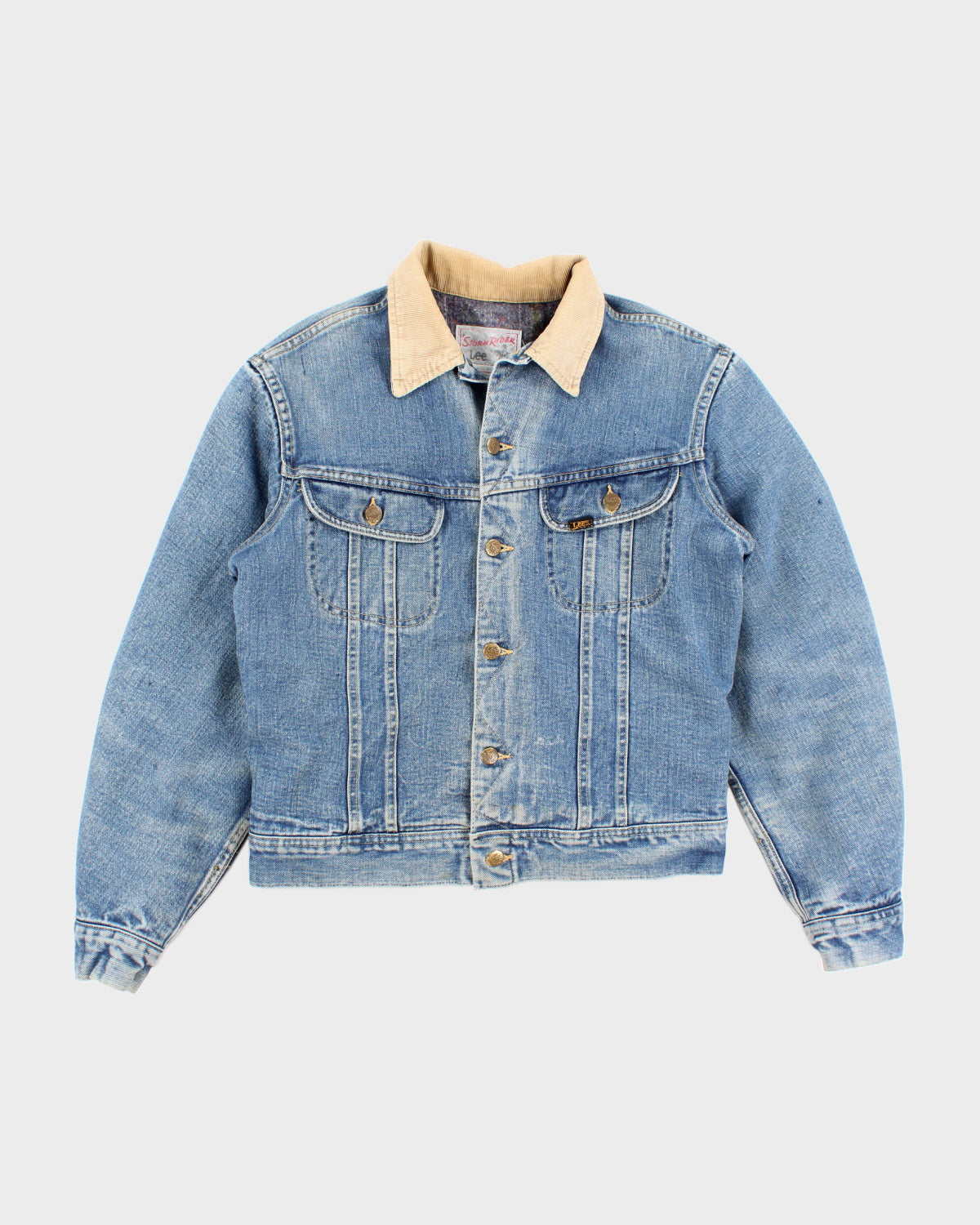 Corduroy Collar Storm Rider Jean Jacket Corduroy Collar Lee Storm