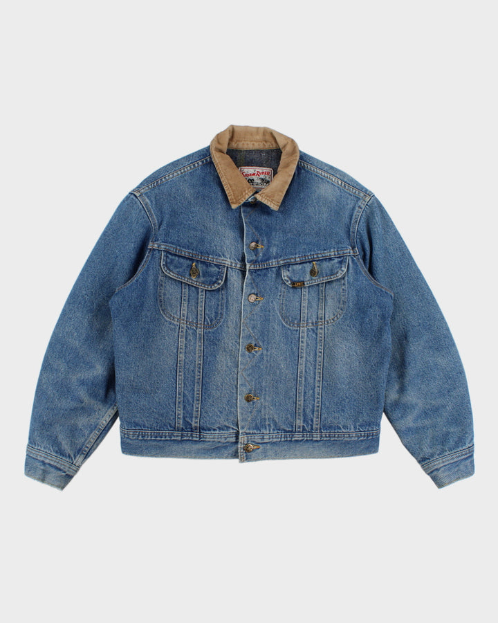 Mens Denim Lee Blue Jean Jacket - M