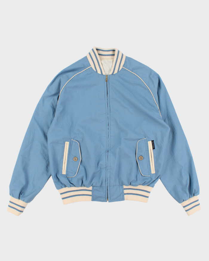 Vintage 70s Peter England Reversible Bomber Jacket L