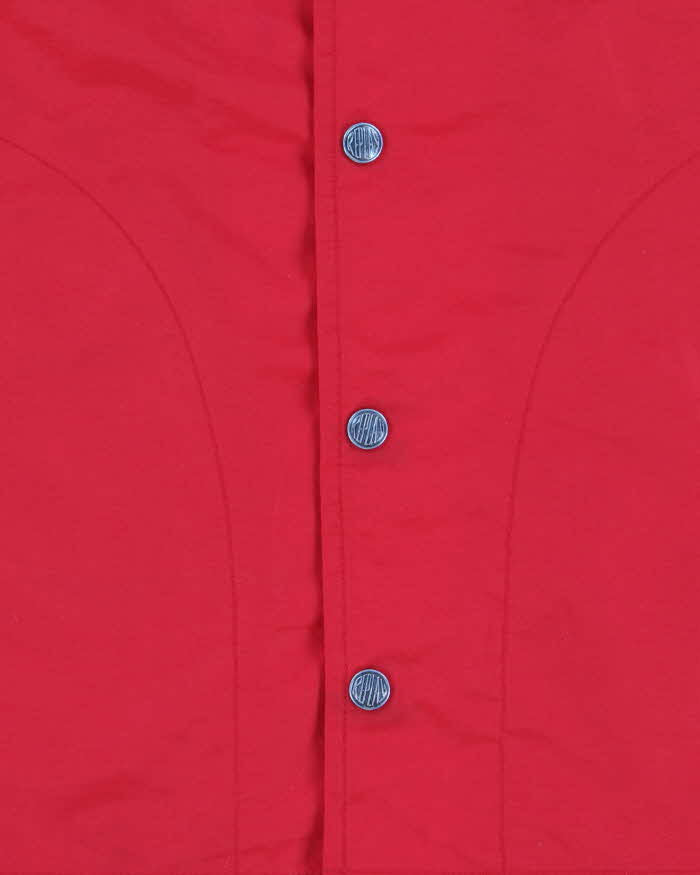 Vintage 80s/90s Replay Blue Jeans Inc Red Light Jacket - L