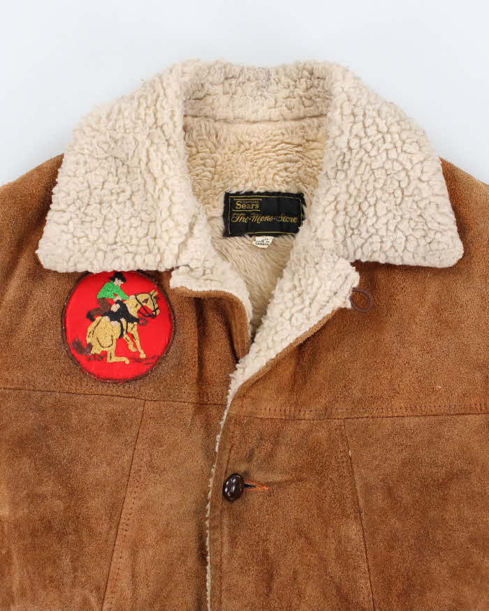 Vintage 70's Suede Cowboy Jacket - M/L