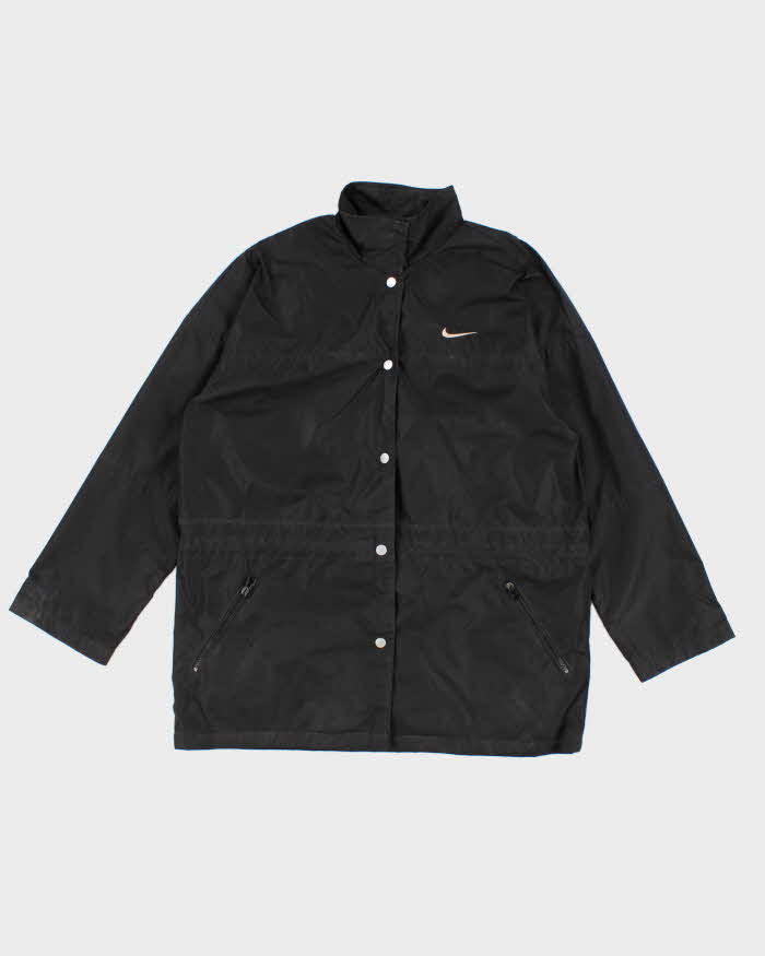90s Vintage Men's Black Nike Coach Jacket M - Main Image