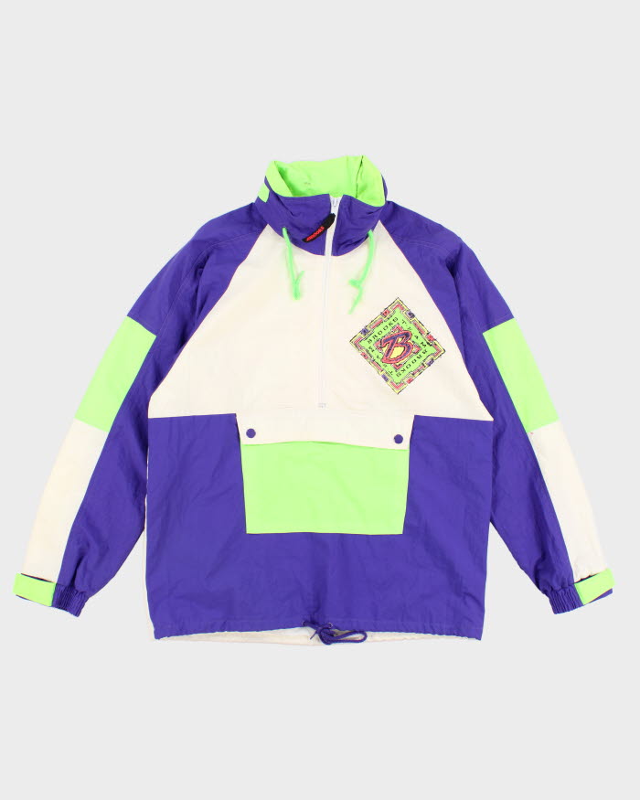 Vintage 90s Brooks Northern Wave Windbreaker - S