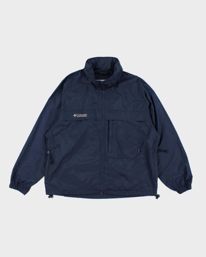Vintage Y2k Columbia Navy Anorak - M – Rokit