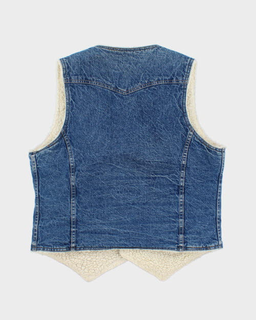 Levi's Orange Tab Sherpa Lined Sleeveless Jacket - L