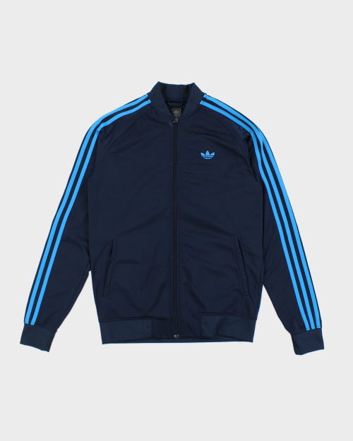 Black and blue adidas jacket deals