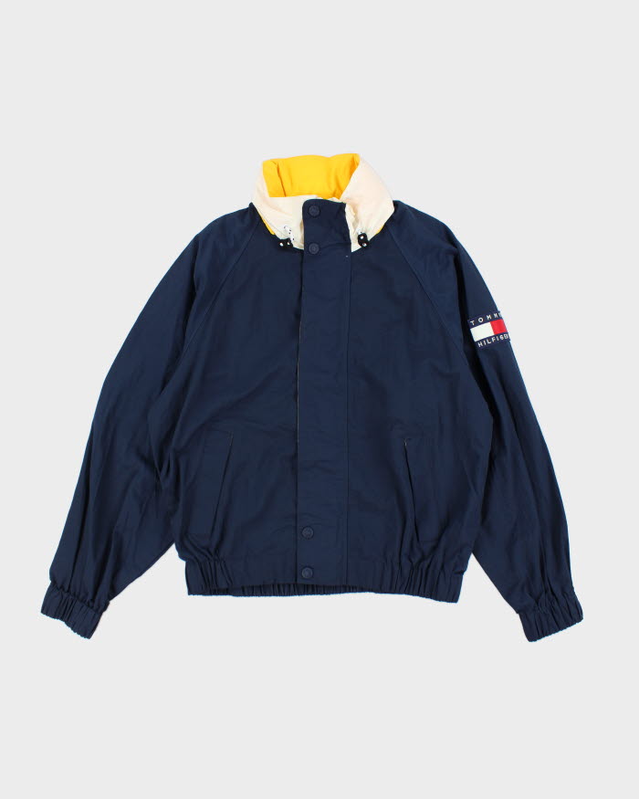 Abrigo Largo Abrigo Azul Tommy Hilfiger Abrigo Acolchado Largo Con