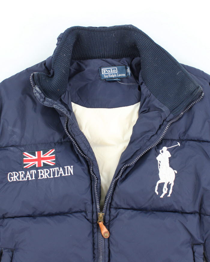 Vintage Polo Jeans Ralph Lauren Puffer Jacket - XL