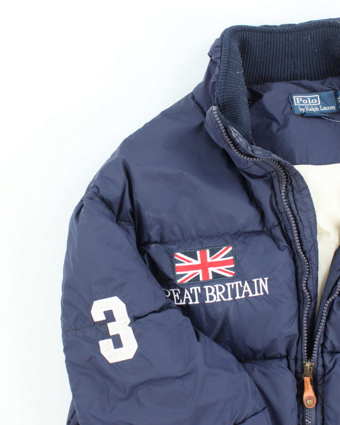 Vintage Polo Jeans Ralph Lauren Puffer Jacket - XL