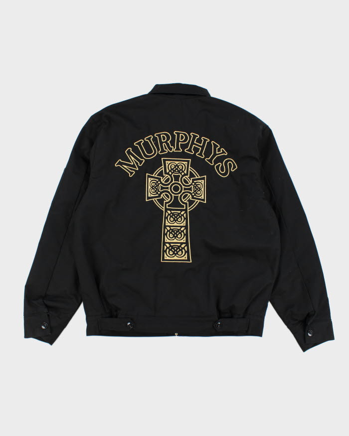 Vintage Dickies Dropkick Murphy's Embroidered Insulated Harrington Jacket - L