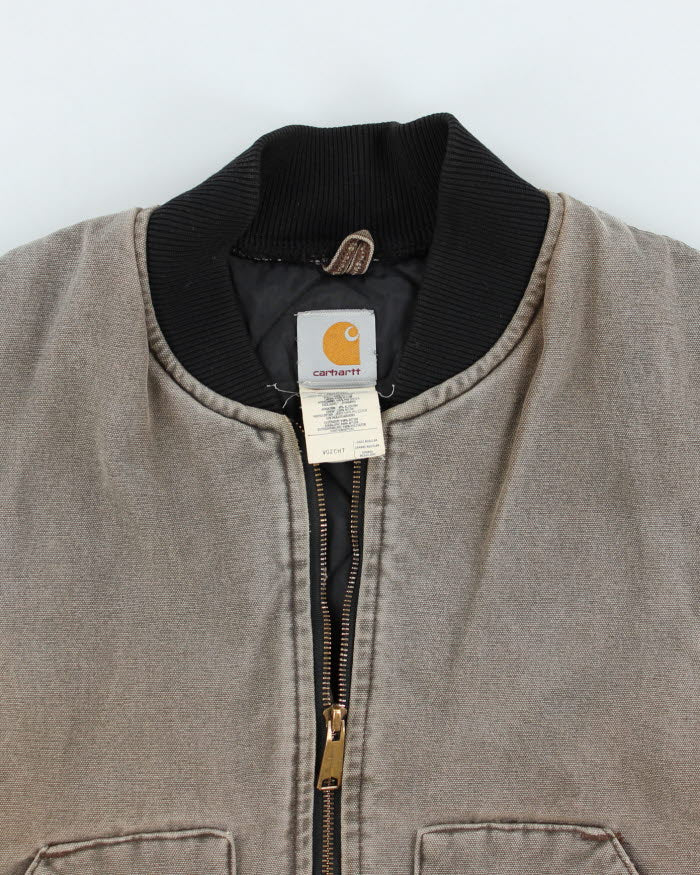 Vintage Carhartt Workwear Quilted Gilet - L