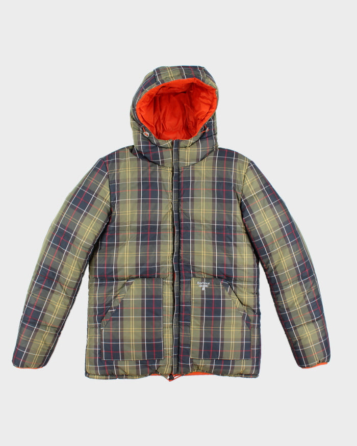 Barbour Reversible Hooded Puffer Jacket M Rokit