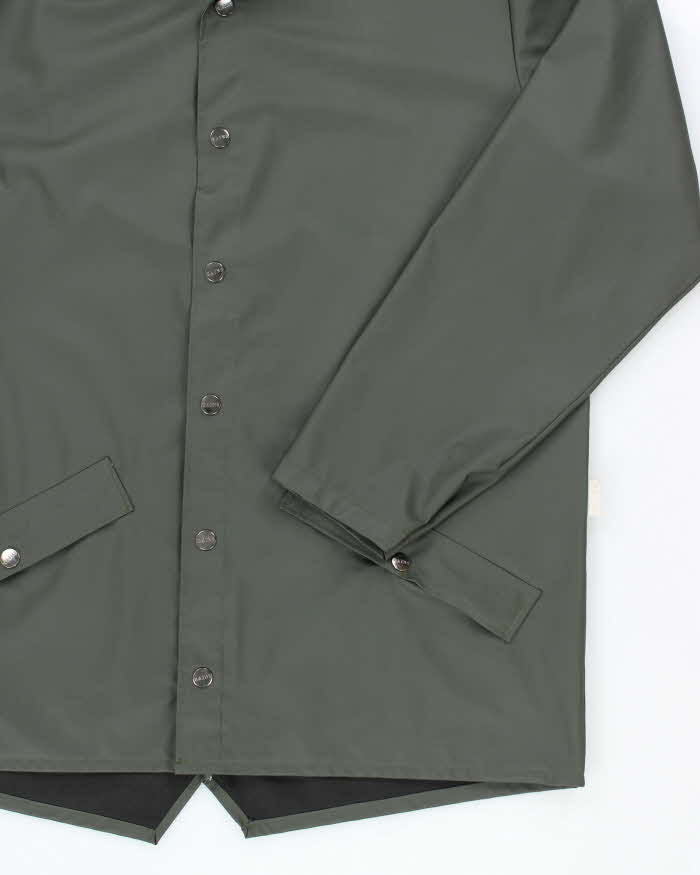 Vintage Rains Lightweight Hooded Waterproof Jacket - S