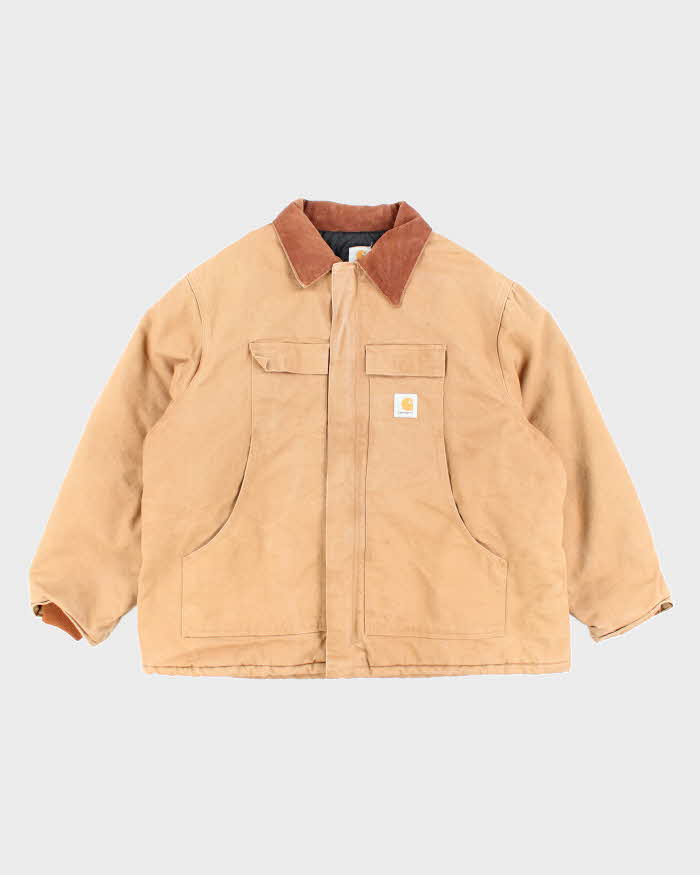 Vintage 90's Carhartt Heavyweight Oversized Zip Up Workwear Jacket