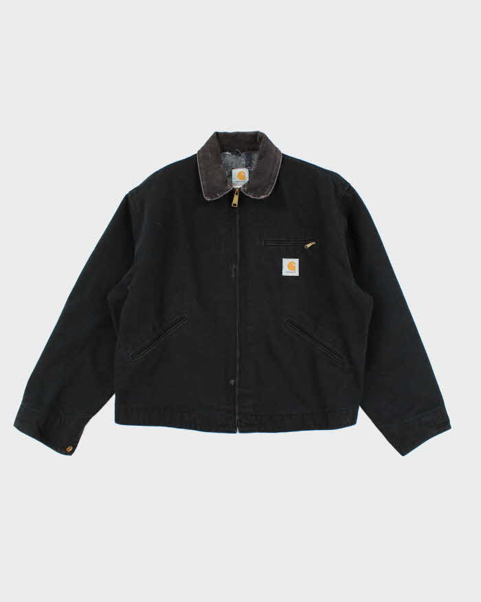 Carhartt J01 BLK Duck Detroit Work Jacket Men's Size 54