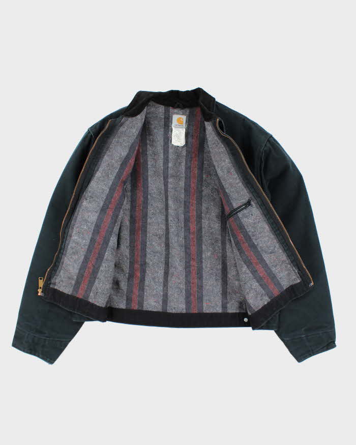 Vintage Carhartt J01 Black Detroit Jacket - XL