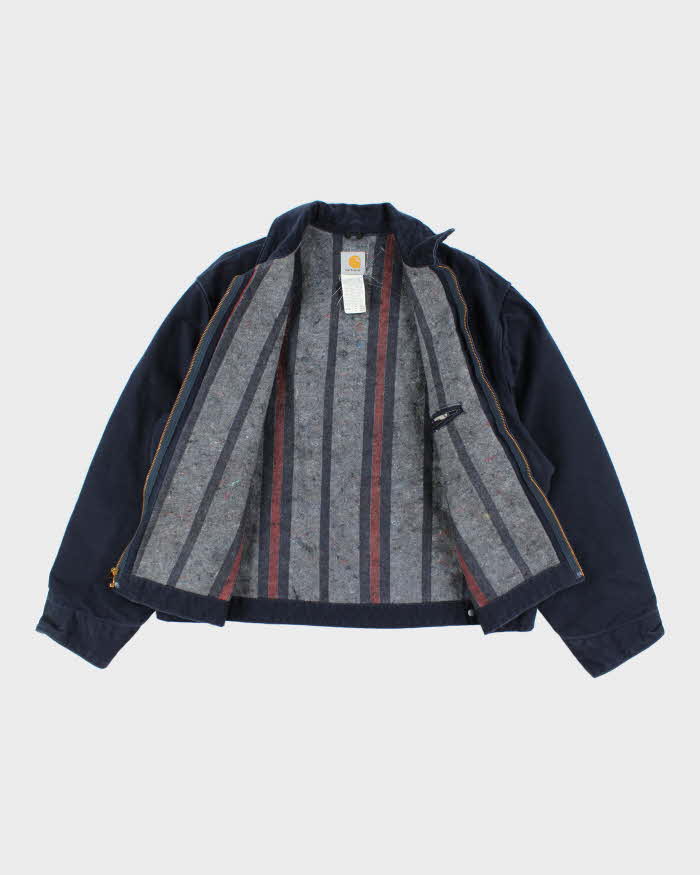 Vintage Carhartt J01 Navy Detroit Jacket - XL